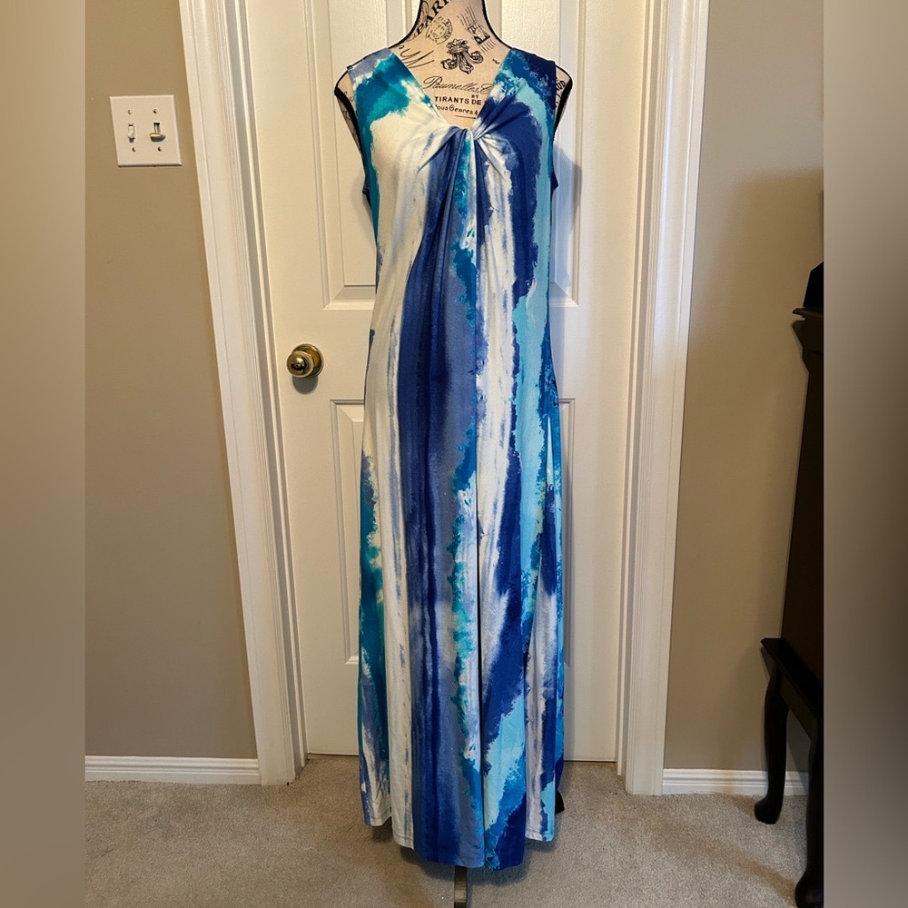 PETER NYGARD SLEEVELESS MAXI DRESS size M